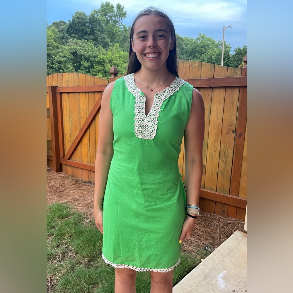 Kelly Green Bathing Suit Cover-up